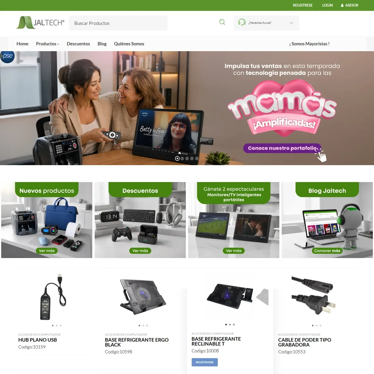 Screenshot of Jaltech