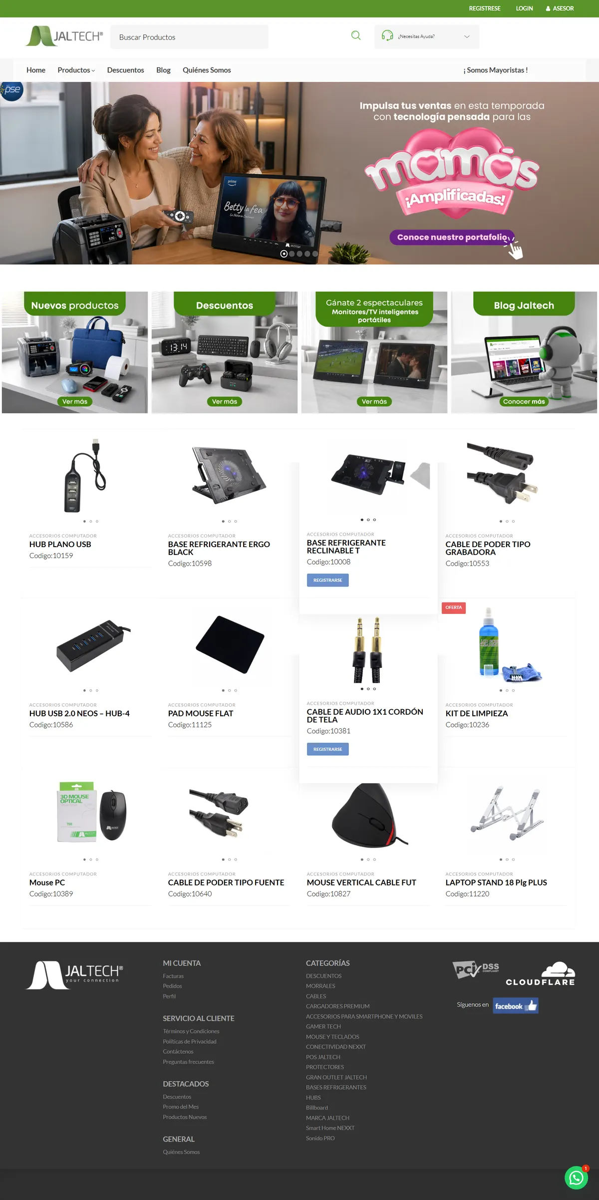 Screenshot of Jaltech