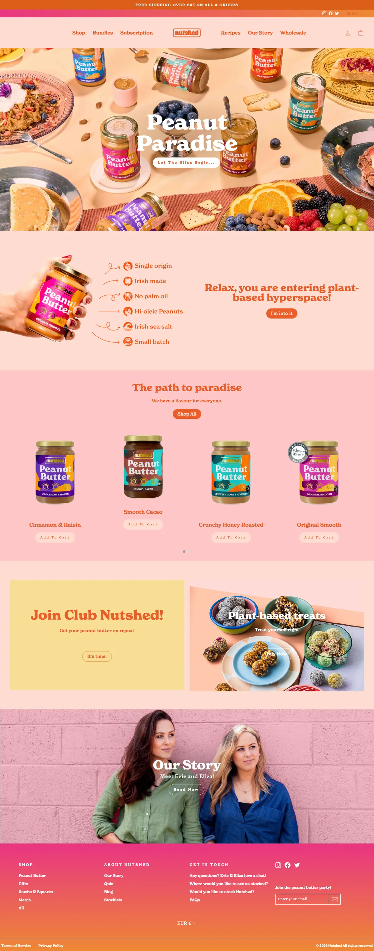 Screenshot of Nutshed